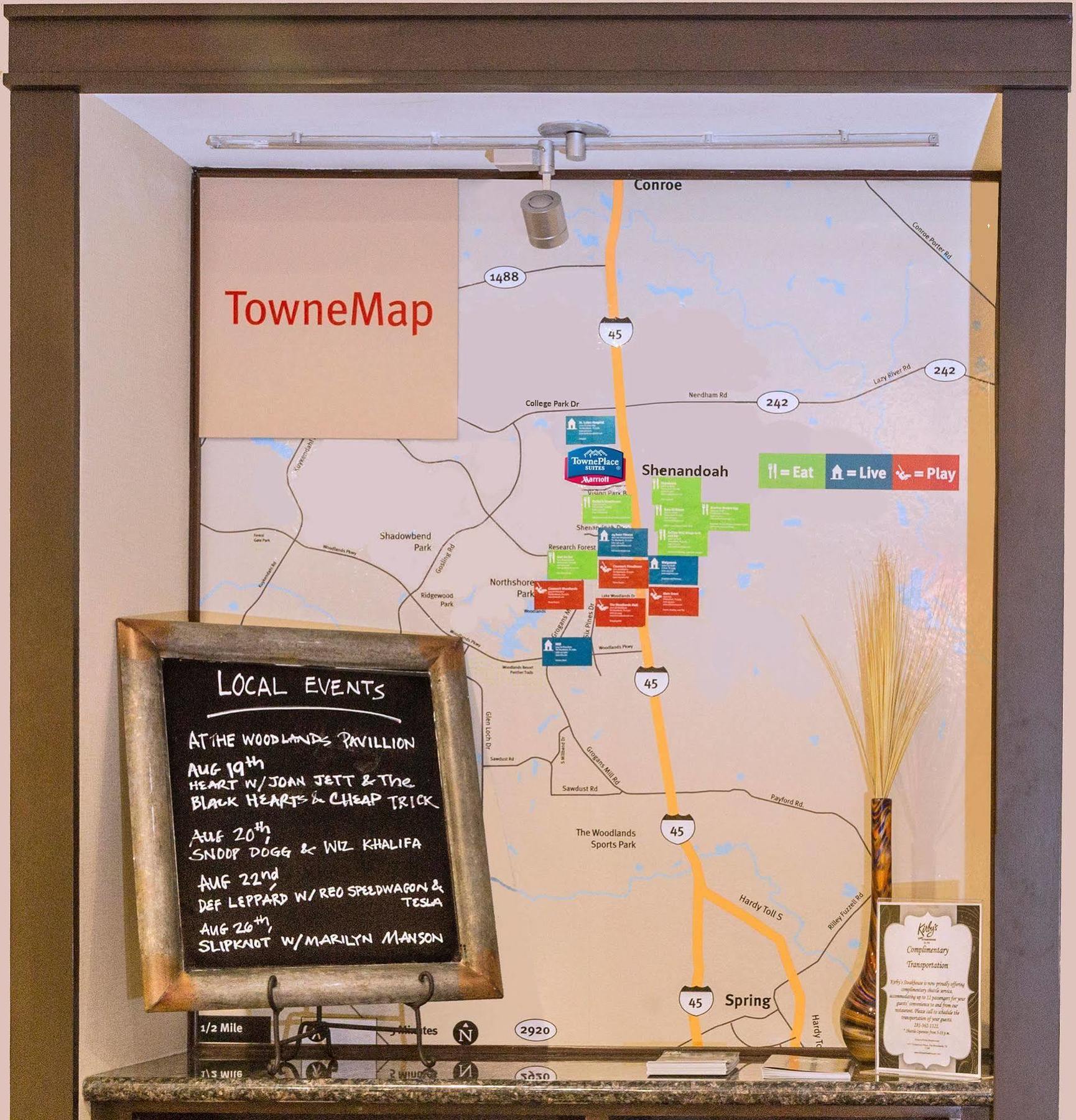 Towneplace Suites Houston North/Shenandoah Εξωτερικό φωτογραφία