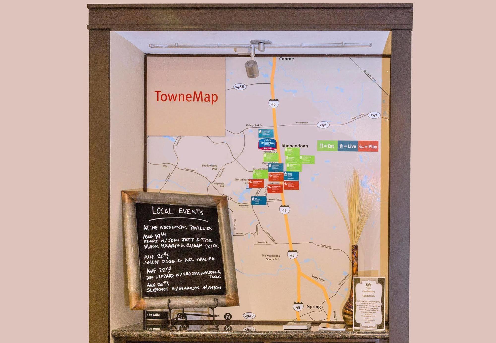 Towneplace Suites Houston North/Shenandoah Εξωτερικό φωτογραφία